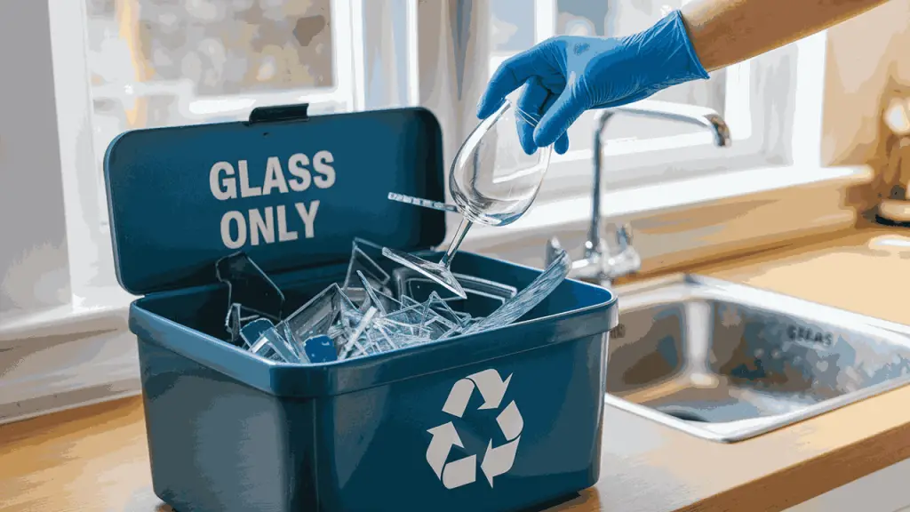 How To Dispose Of Broken Glass: Safe Steps for Every Mess 3 Recycling glass