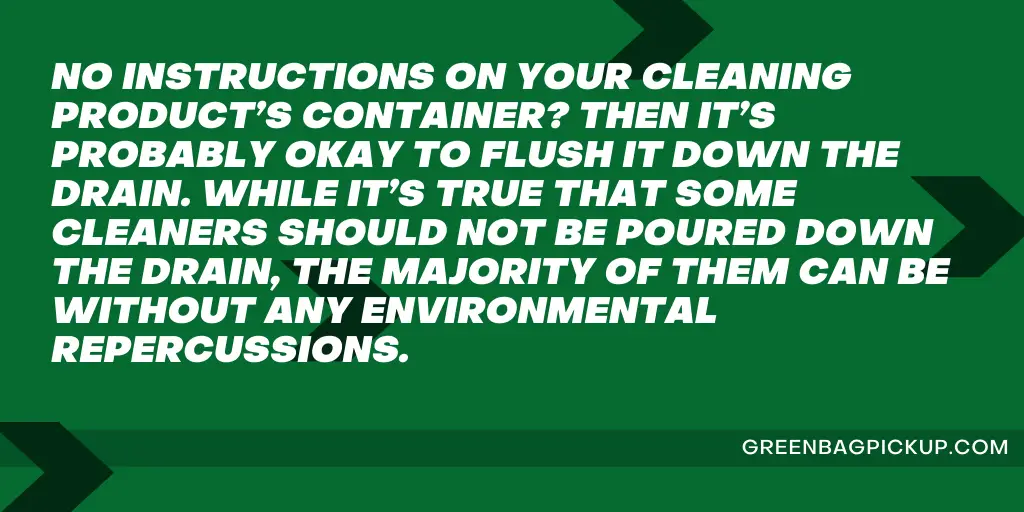 HOW TO SAFELY DISPOSE OF CLEANING PRODUCTS 2 amina copy GREENBAGPICKUP.COM 89
