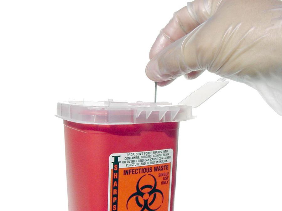 How To Dispose Of Sharps Containers 2 How To Dispose Of Sharps Containers