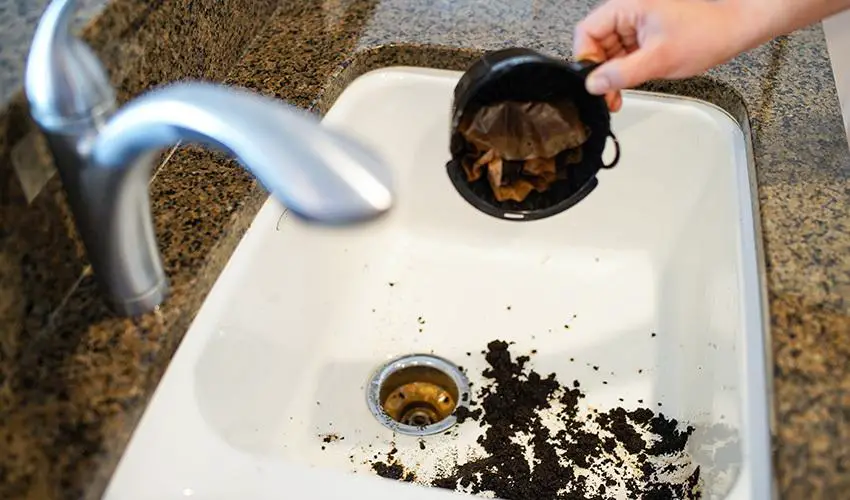 How To Dispose Of Coffee Grounds 3 Can You Put Coffee Grounds Down the Drain?