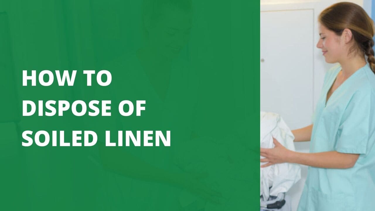 How to Dispose of Soiled Linen