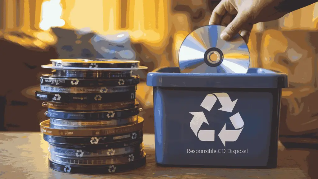How To Dispose of A CD Without Harming The Planet 1 CD disposal