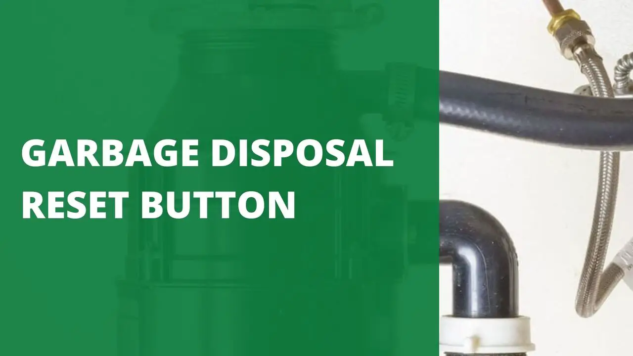 Garbage Disposal Reset Button