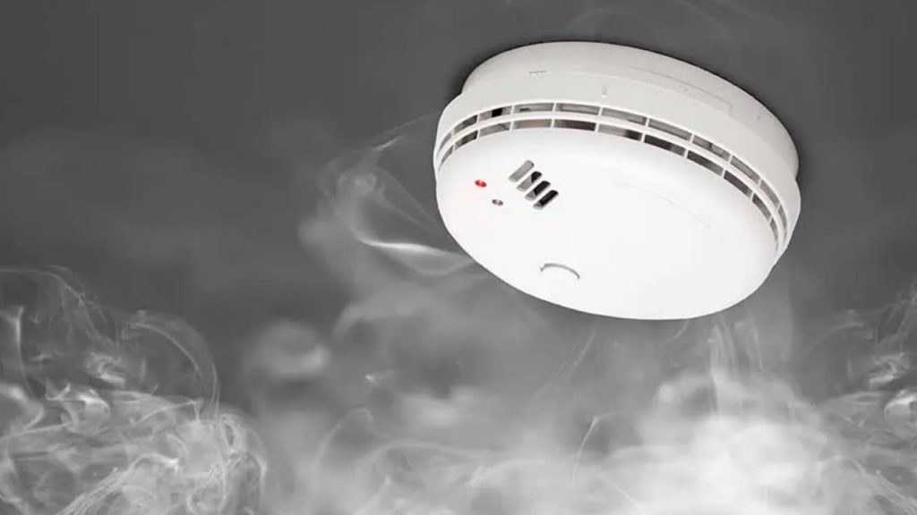 Smoke Detectors on the roof