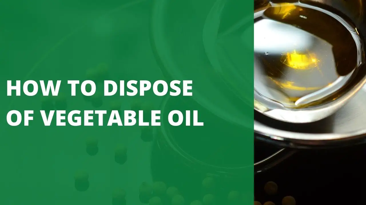 How to Dispose of Vegetable Oil