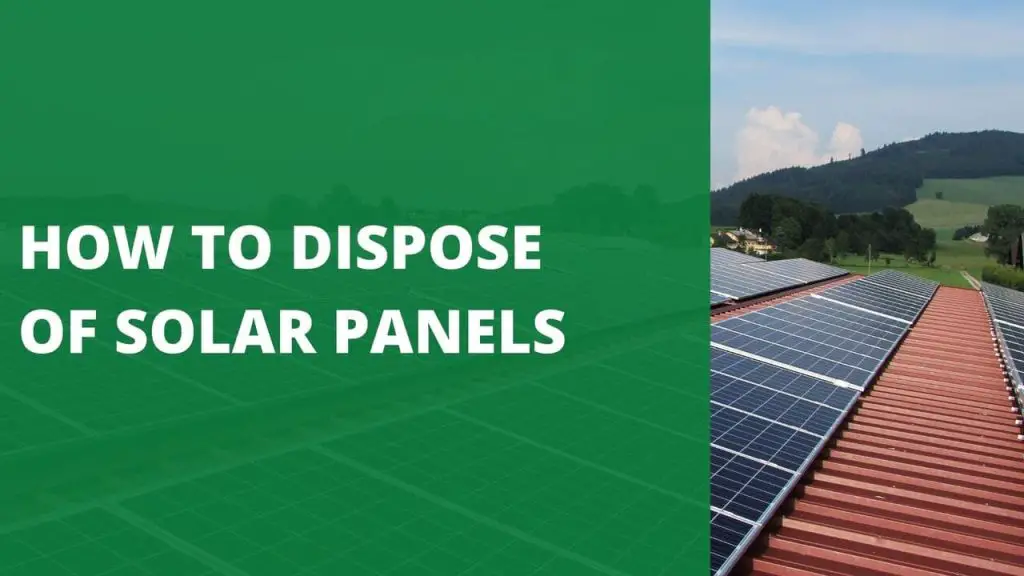How to Dispose of Solar Panels [6 Optimal Ways]