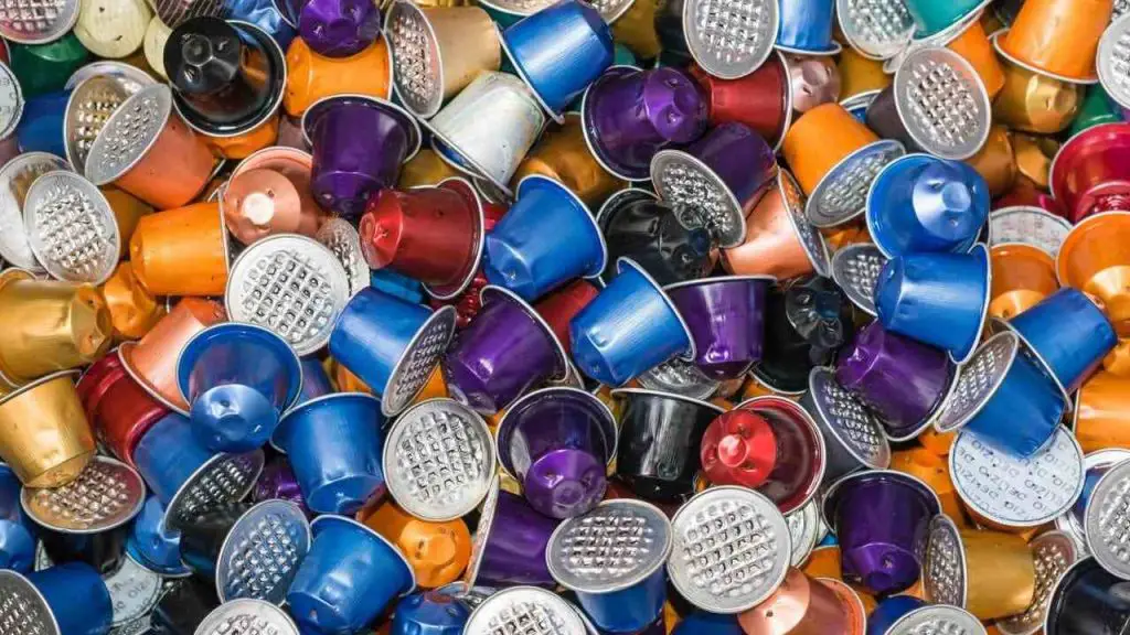 a number of Nespresso pods