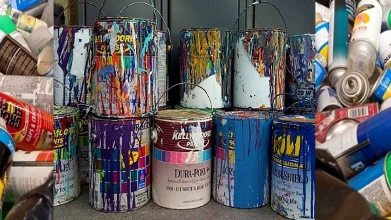 How To Recycle Empty Paint Cans [4 Options]