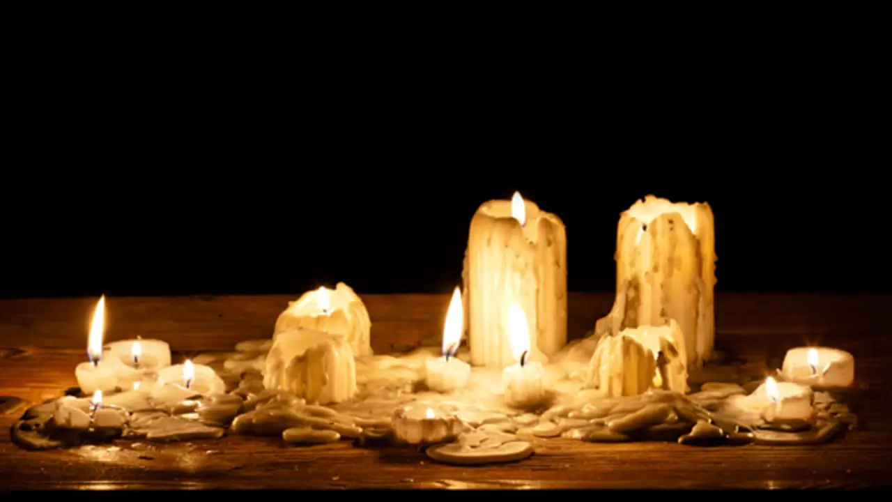 HOW TO DISPOSE OF OLD CANDLES