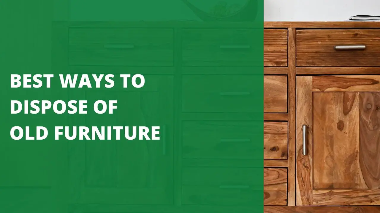 How To Dispose of Old Furniture