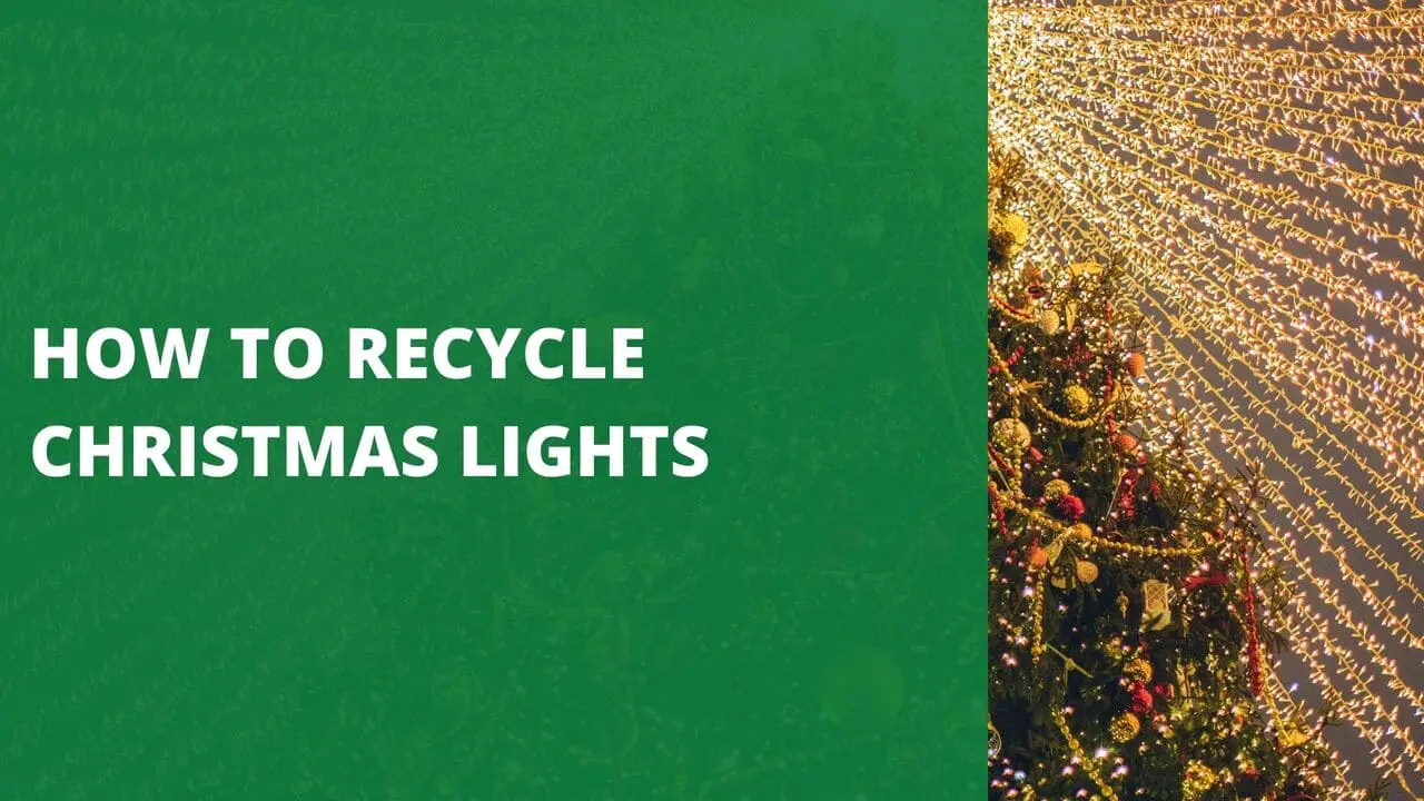 How to Recycle Christmas Lights