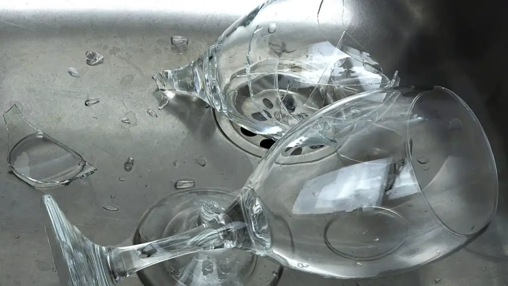 How to Get Glass Out of Garbage Disposal 2 wine glass